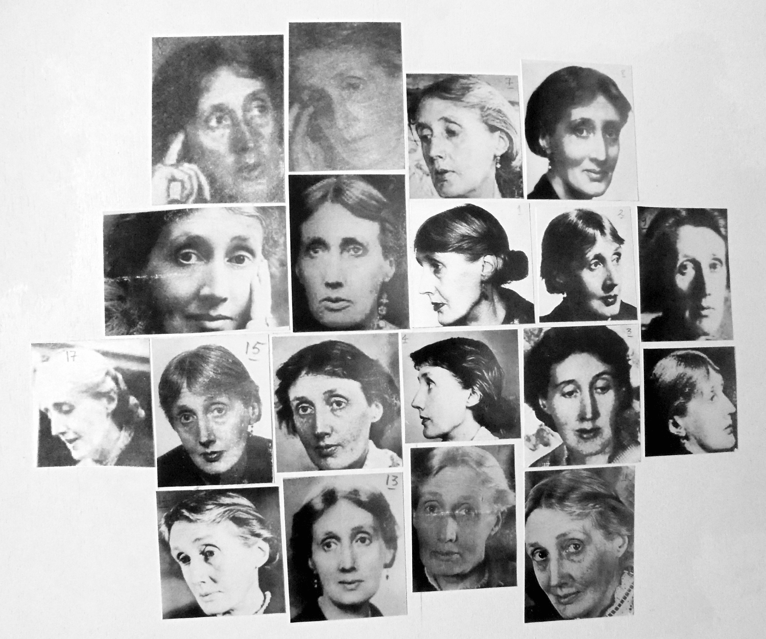 Virginia Woolf. Dibujos I y II